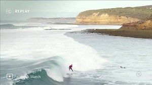 2x World Champion John John Florence maintained dominance throughout his Seeding Round heat at the Rip Curl Pro Bells Beach. | World Surf League