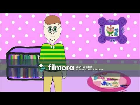 Blue's Clues - How to Draw Three Clues from What Is Blue Trying to Do (My Version)