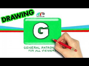 how to draw MTRCB Rating G | Art Therapy