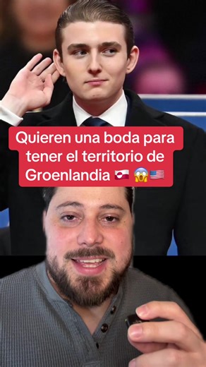 Americans say that Barron Trump should marry Princess Elizabeth of Denmark so that Greenland can be handed over to the United States. #thiagonoti #greenland #unitedstates #denmark #nationalsecurity