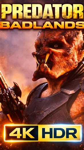 Predator: Badlands Is a 4K HDR DEMO DISC! #predator #hdr #4k #moviereview