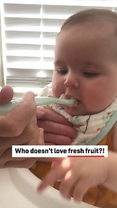 This baby was obsessed with bananas! #babies #babieseating #funnybabies | Reader's Digest