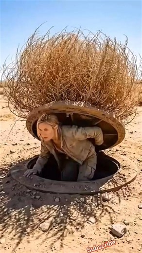 Hidden Underground Bunker in the Desert 😱 Secret Hatch Under Sand Revealed!
