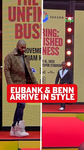 Chris Eubank Jr. and Conor Benn know how to make an entrance. Who had the better fit? 🤔😅 #EubankBenn2 📆November 16 📺 @maineventtv on @kayosports 📺 @daznboxing #Boxing #BoxingNews #UnfinishedBusiness | MAIN EVENT