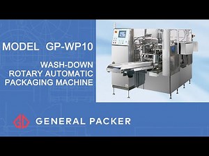 Wash-down Rotary Automatic Packaging Machine GP-WP10