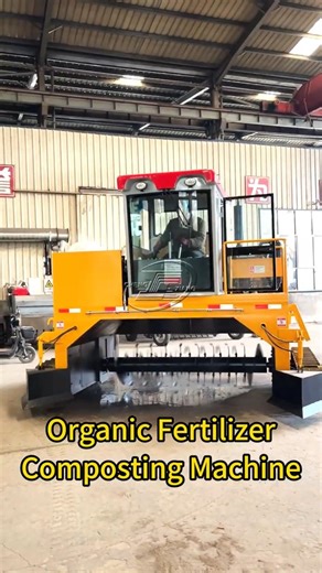 Compost turning machine,compost turner machine,Organic fertilizer compost machine #machine#shorts