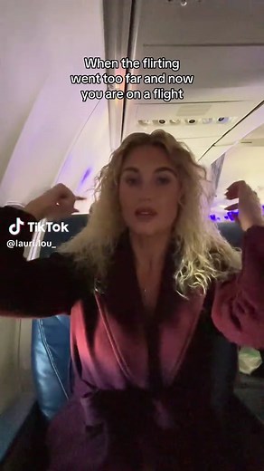 When Flirting Goes Too Far on a Flight