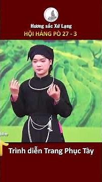 The exquisite beauty of the traditional costumes of the Tay ethnic group (Hoi Hoan).