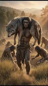 Homo Ergaster 10,000 Years Ago 🐺🔥Jungle Survival & Wolf Hunt Documentary |Prehistoric Life Explained