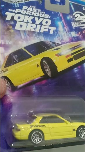 Nissan Silvia S13 Hotwheels Silver Series FnF Tokyo Drift