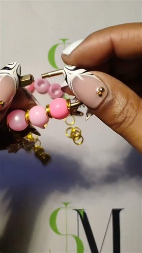 Clip & Create #bagcharm kits now Available on #tiktok buy already made or Make your own #diykeychain