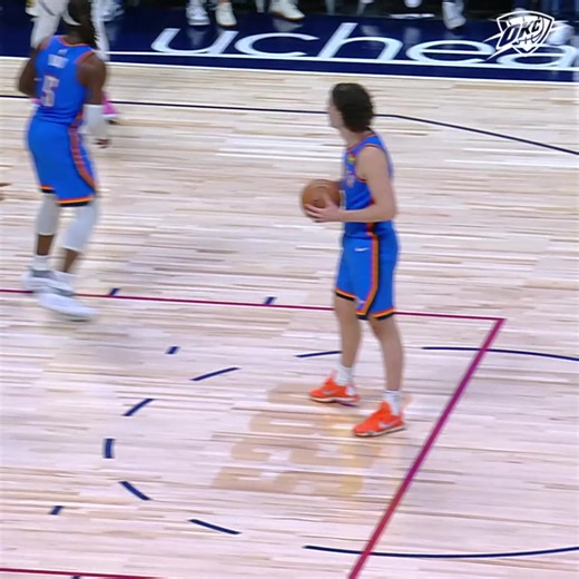 JWill with a defensive boom! 😳 | Oklahoma City Thunder