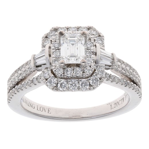 Vera wang platinum wedding rings | Honestweddingadvice.com