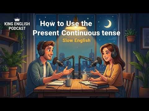 How to Use the Present Continuous Tense | Easy English for Beginners