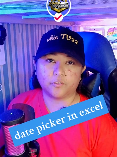 how to insert a date picker in excel.watch and learn it here @vhie ai #vhieTV22 #datepicker #excel #tutorial #exceltutorial