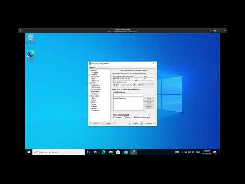 The basics on how to establish a connection to HPC