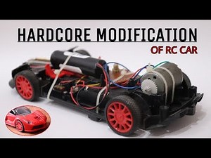 RC car modification | with upgraded engine and power source