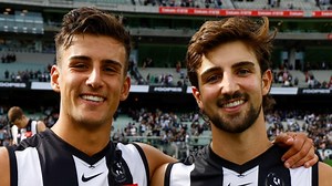 Josh Daicos pranks brother Nick after costly melee