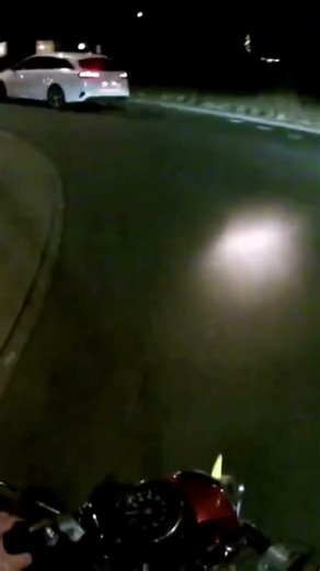 Puch M50 - Near collision with cat at roundabout