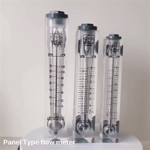 240 LPM Panel air Flow Meter Gas Flowmeter with Adjustable Valve air Rotameter
