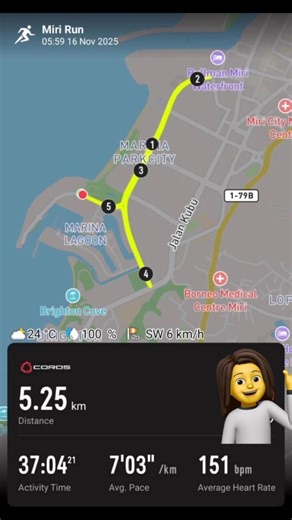 Done my bib 61277miri21😅 Good luck runner2 semuanya😎 #RunMotivation #highlightseveryonefollowers2025 #fbpropemulajangkauanluassemuaorang | Ichiey StanLey