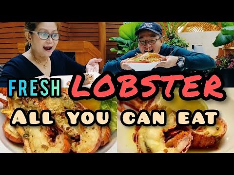 LOBSTER SEAFOOD BUFFET ALL YOU CAN EAT. SULIT ANG BAYAD MO DITO! THE FRESH BUFFET😮🥂