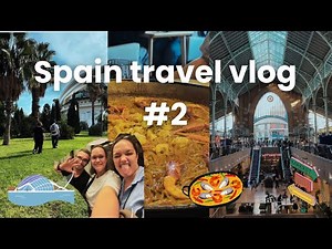 Spain Travel Vlog | City Walks, Food & Relaxed Vibes