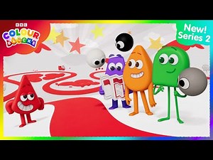 Red's Recolouring Tour | Series 2 Episode 13 Clip | Kids Learn Colours | Colourblocks