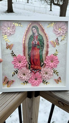 #shadowbox #virgendeguadalupe #virgencita #fyp #parati | shadow box
