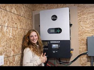 Our HUGE Solar Upgrade | NEW EG4 12000XP V2 & EG4 314Ah PowerPro V2 | Install & First Impressions