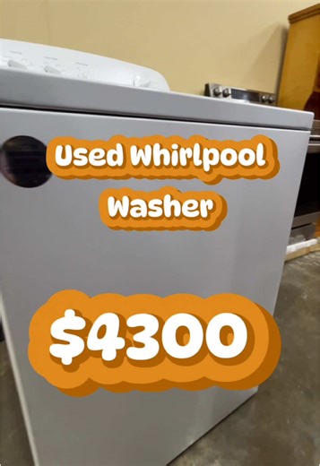 ✨ Just In — Only ONE Available! ✨ This used Whirlpool automatic washer is in excellent working condition and looks almost brand new. 💰 Cash Price: $4,300 🌀 Fully automatic & Whirlpool quality 📦 Only one in stock — don’t wait! 📍 Available at Home Centre Eastern Region Ltd. 📞 Call 668-4663 or 691-0867 🚚 Nationwide delivery available (separate fee) 🛒 Everyday’s a deal at Home Centre! #WhirlpoolWasher #HomeCentreTT #LaundryDeals #ApplianceSale #TrinidadDeals #SupportLocalTT #UsedButGreat #Tri