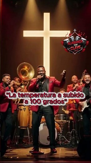 🔥"Subió La Temperatura En Alabanza Con Clave"🔥Salsa Cristiana! #salsacristiana #salsa