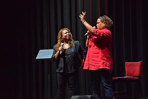 Don't miss Stephanie Miller's Sexy Liberal Comedy Tour on the big screen! Get ready for Election Day with an outrageous evening of progressive political comedy and satire, in theaters 11/7 only! | Fathom Entertainment