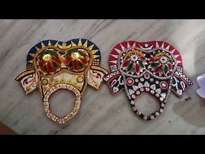Making of Gajanan Besha / Hati Besha for Mahaprabhu Shri Jagannath | How to make Gajo Besha at home