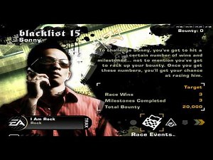 Need for Speed™ Most Wanted (NFSMW) Blacklist 15 Race Events