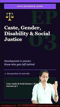 Caste, Gender & Social Exclusion IIT Hyderabad MA DS Interview Ep 3