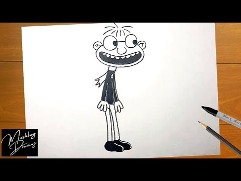 How to Draw Fregley from Diary of a Wimpy Kid