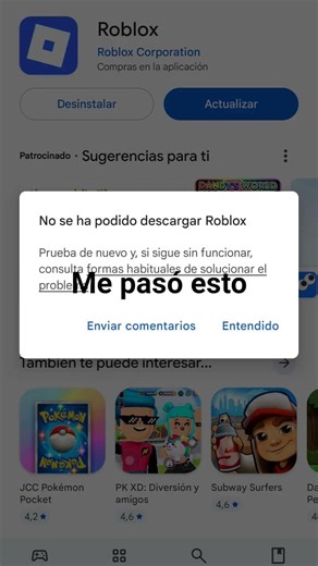 ya recupere mi cuenta y me asuste #roblox #hackeo #errordeactualizacion
