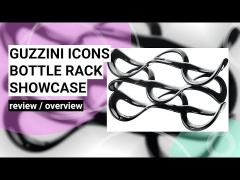 Reviewing the Guzzini Icons Bottle Rack: Stylish Italian Design