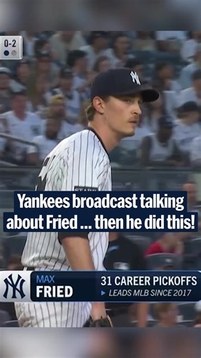 Make that 32 pickoffs since 2017 for Max Fried 🤯 | MLB