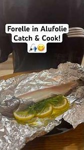Das einfachste Forellen-Rezept was es gibt! 🎣😋 #catchandcook #angeln #forelle #fishing #foru