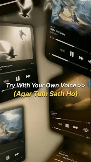 Try it with your own voice🤍| Agar tum mil jao🫀|Song lyrics #sad#shorts#music#love#status#trending