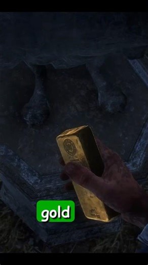 I Found 3 GOLD BARS in RDR2's Hidden Cave #rdr2