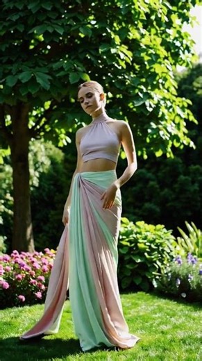 Next-Level AI Fashion Generated by Bing | AI Models #15_with_music