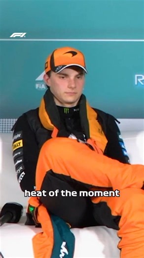 This Oscar reaction! 😆👀#F1 #MiamiGP