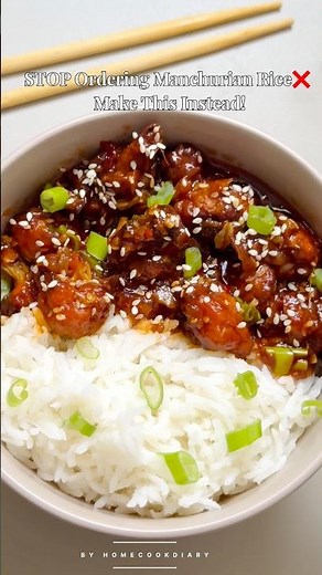 STOP Ordering Manchurian Rice ❌ Crispy Cauliflower Schezwan Rice Bowl