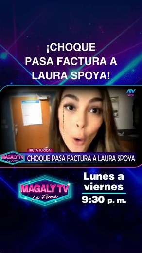 ❌️ Laura Spoya enfrenta una tormenta legal que no veía venir. Cartas notariales obtenidas por Magaly TV, La Firme revelan que la conductora debe miles de dólares a la empresa dueña de la camioneta que chocó y a su exmánager, quien le reclama penalidades y un saldo pendiente por 14,240 dólares. #atv #magalytvlafirme #lauraspoya #problemas