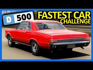 Forza Horizon 5 : FASTEST D Class Car Challenge!!