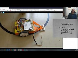 Boombot V2 E4 QRD1114 and line following