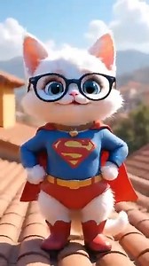Eh abuela, me convertí en un superhéroe! 🦸‍♂️🐱 #amor #amistad #abuelita #abuela #animation #fyu #niñita #cortosanimación #divertido #videosdivertido #meme #animación #gatito | El Guru De Historias AI